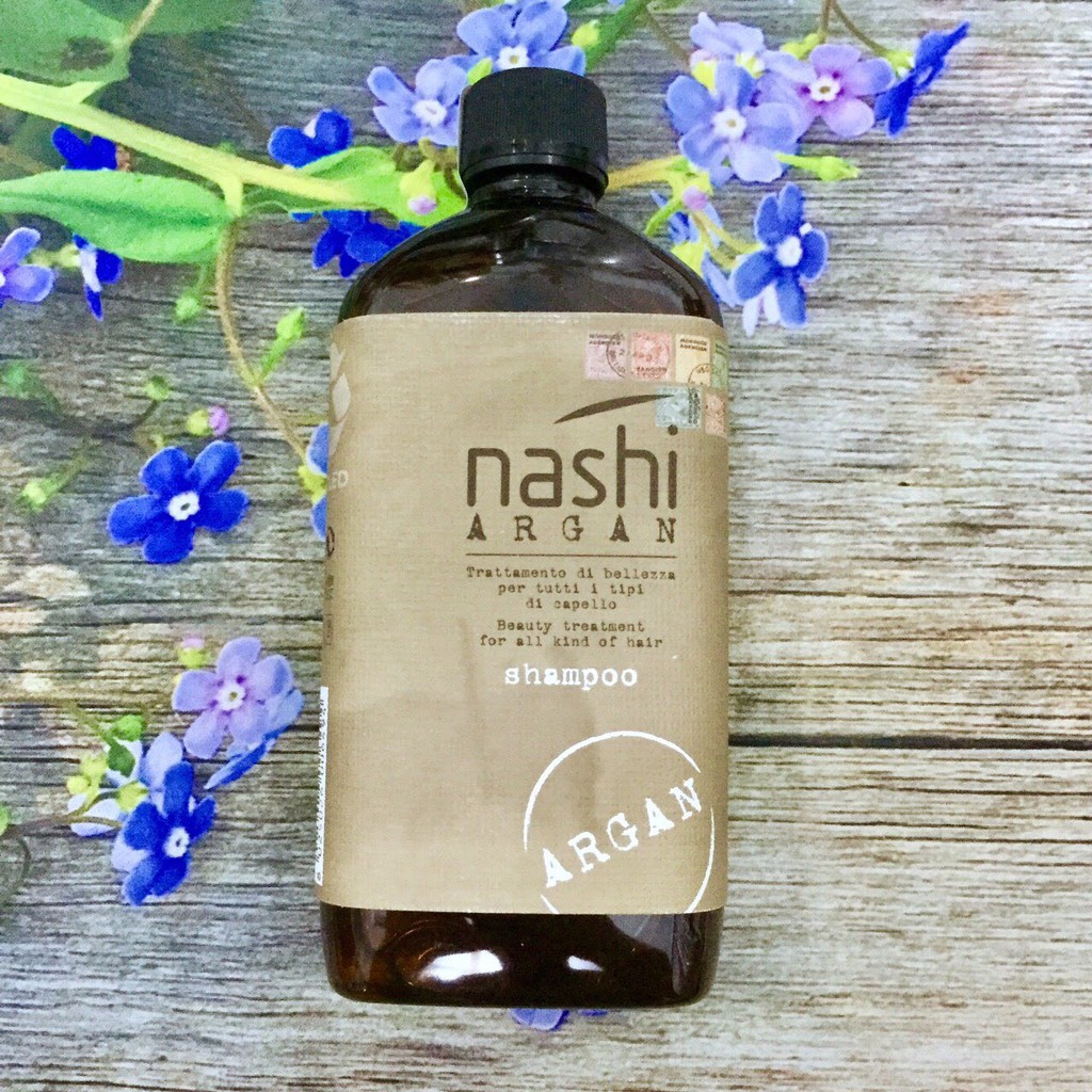 Dầu gội xả phục hồi hư tổn nashi argan 500ml