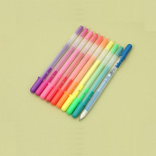 Bút gel Gelly Roll Moonlight Sakura mầu sắc
