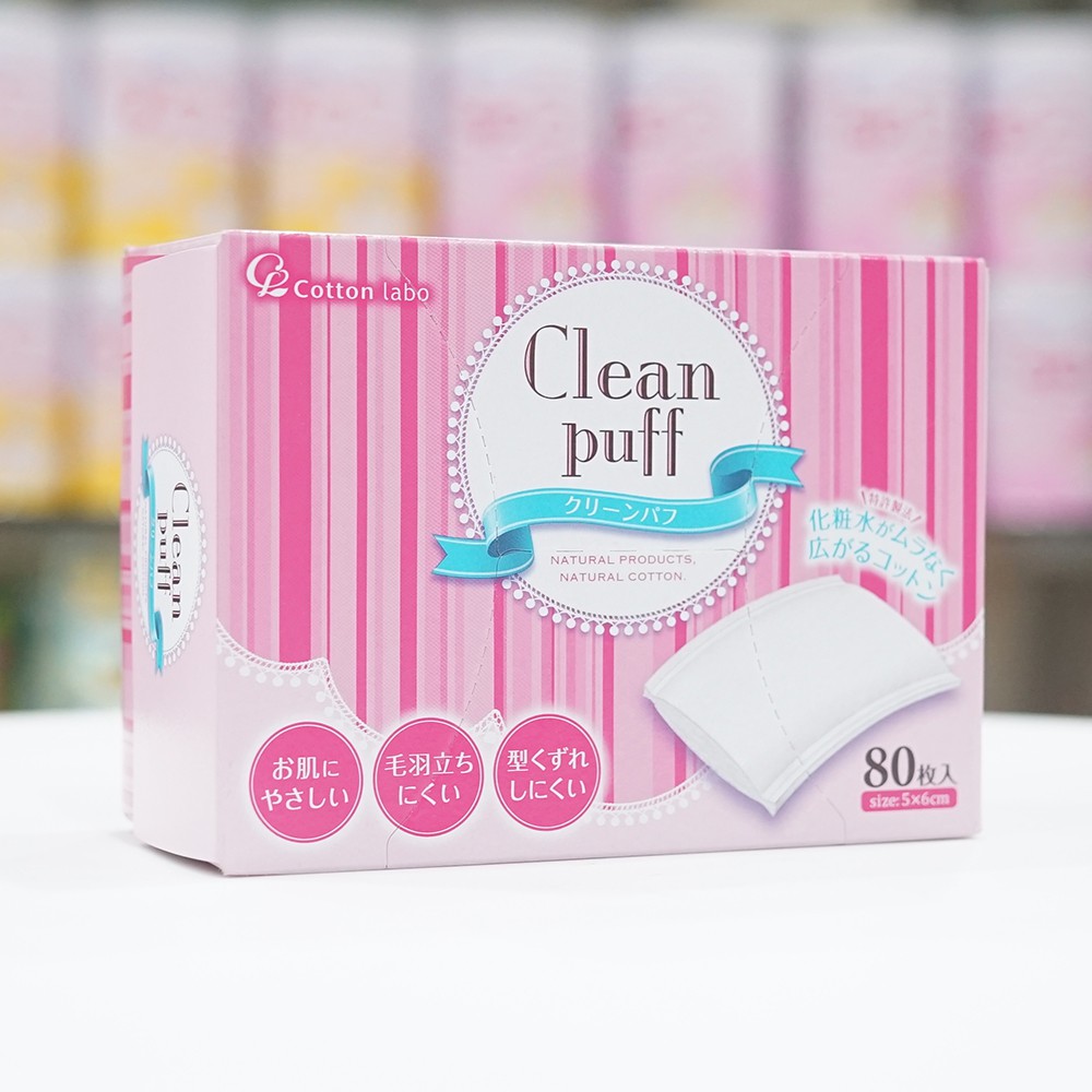 Bông Tẩy Trang Nhật Bản