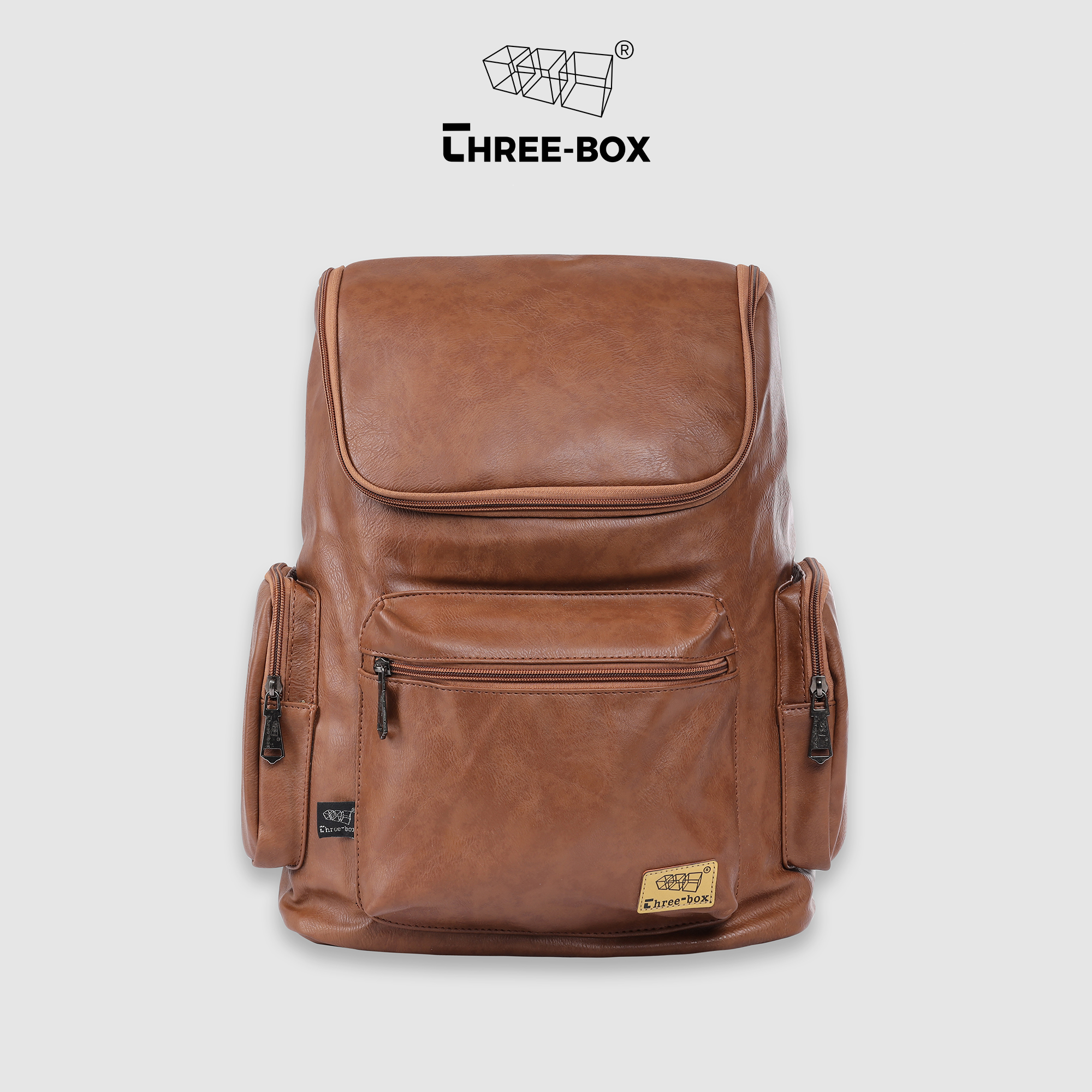 Balo da Unisex size to thương hiệu Three-Box - BL2365