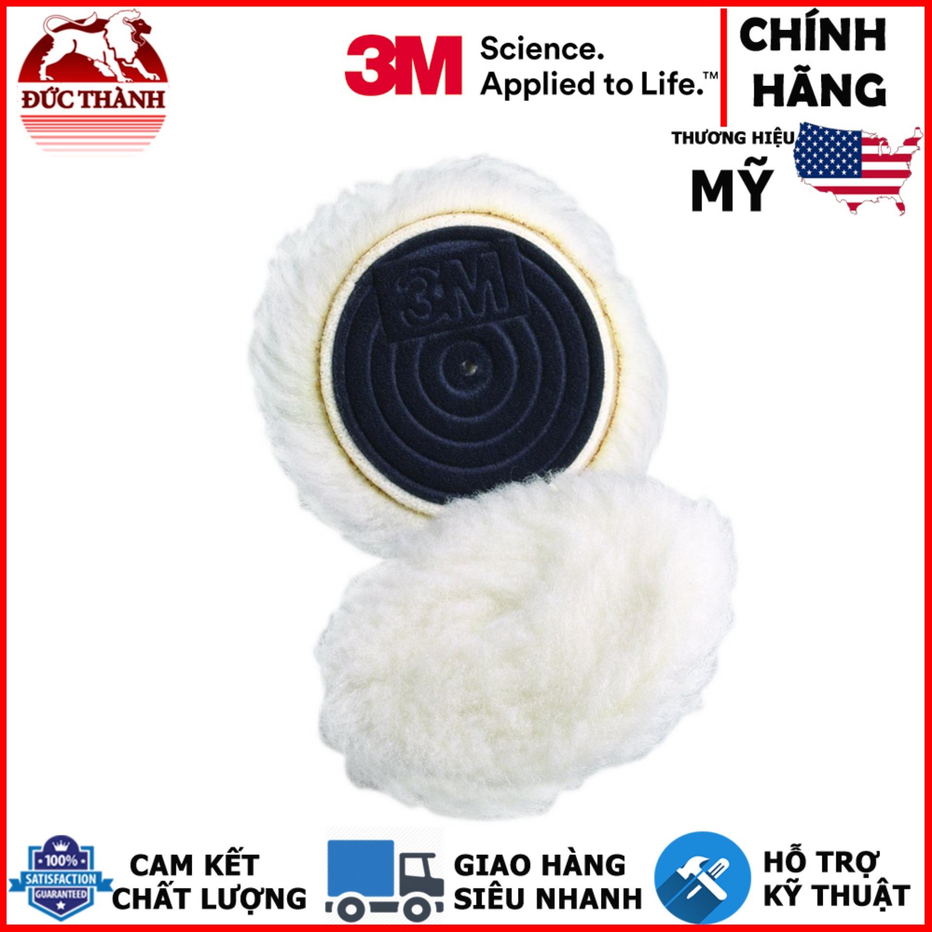 Phớt lông cừu đánh bóng 3M Buffing Pad  85078 rộng 3in