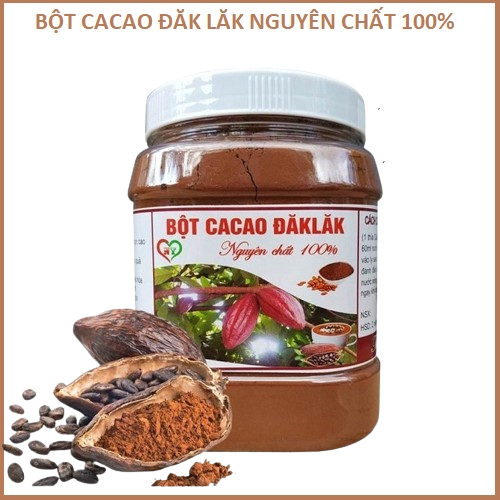 Bột ca cao nguyên chất 100% Hủ 500G