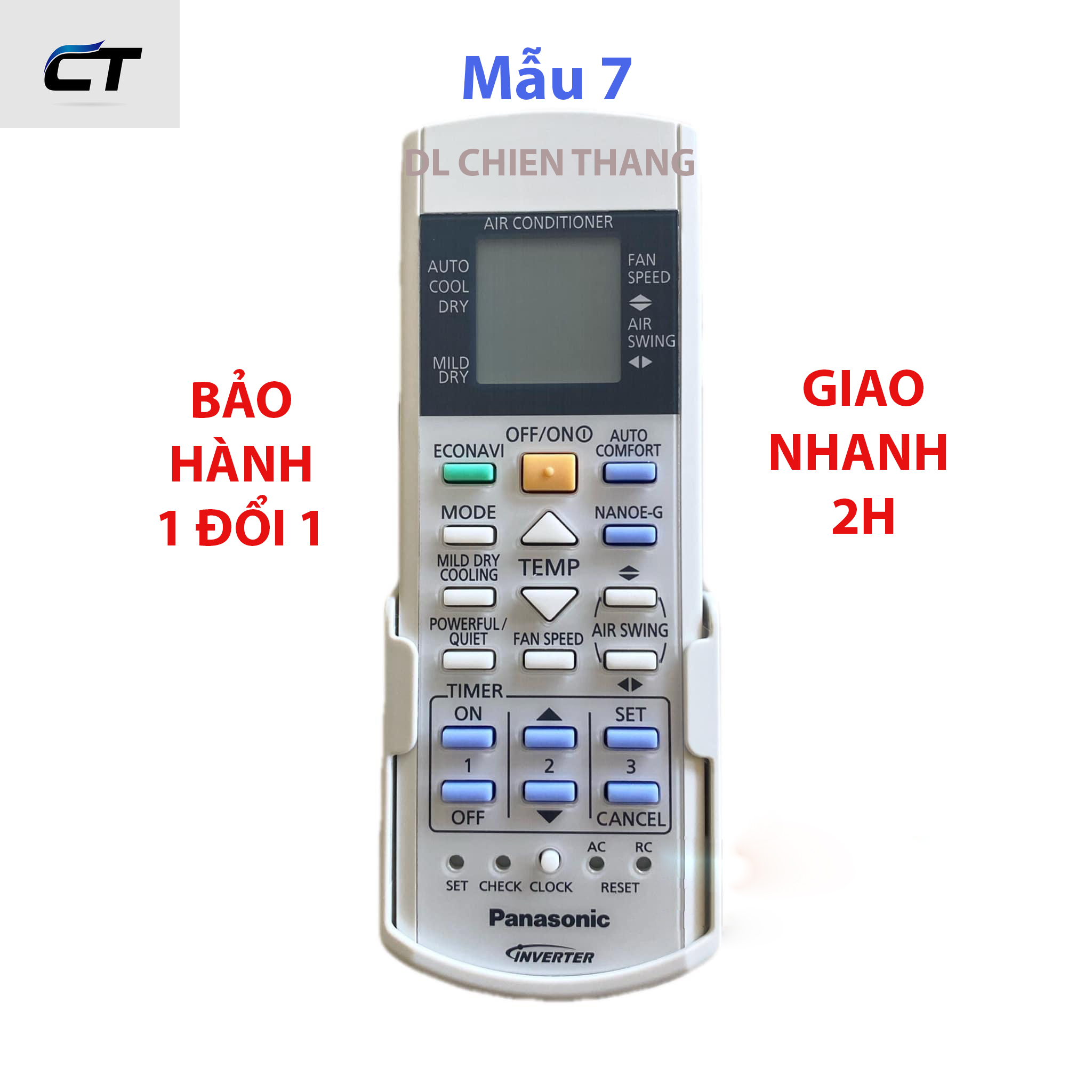 Remote dành cho máy lạnh Panasonic chọn mẫu