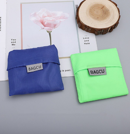 Túi đi chợ Bagcu bằng vải nilon, gấp gọn