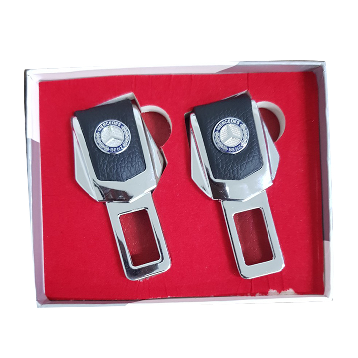 Set of 2 sets of car seat belt fasteners for MERCEDES. cars
