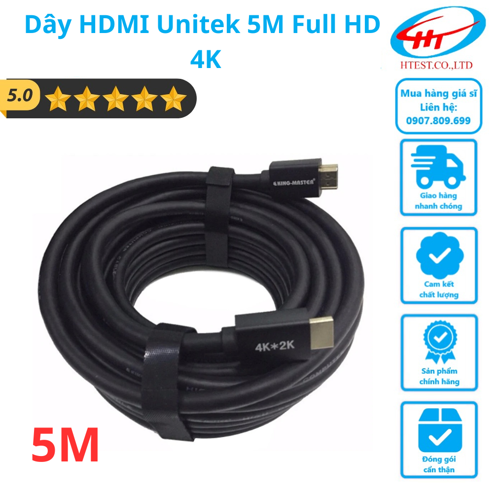 Cáp hdmi unitek 5m tốt - sp002186