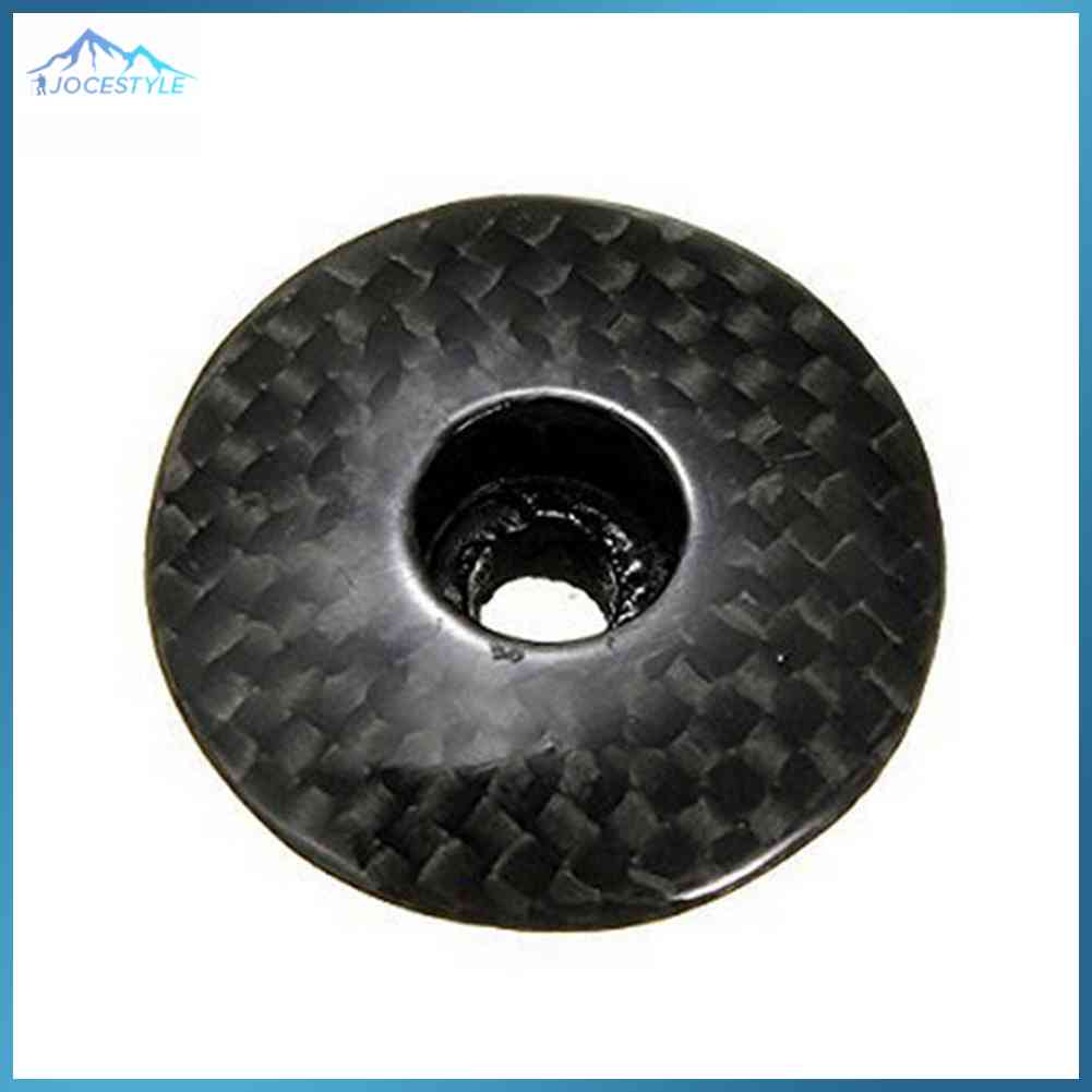Nắp Chụp Pô Tăng Tai Nghe Xe Đạp, Tai Nghe Xe Đạp Leo Núi Sợi Cacbon, Bu Lông Nắp Trên Cho 28.6Mm