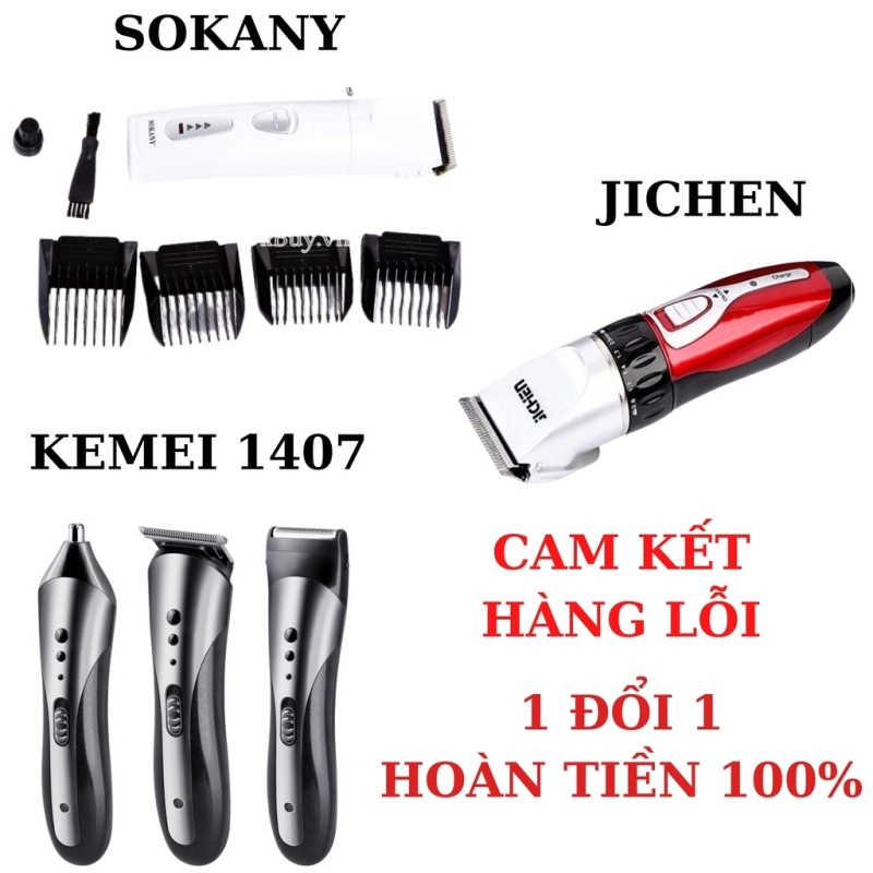 ❐☃  Tông đơ cắt tóc gia đình Jichen BẢO HÀNH 1 ĐỔI 1 HOÀN TIỀN 100 giá rẻ