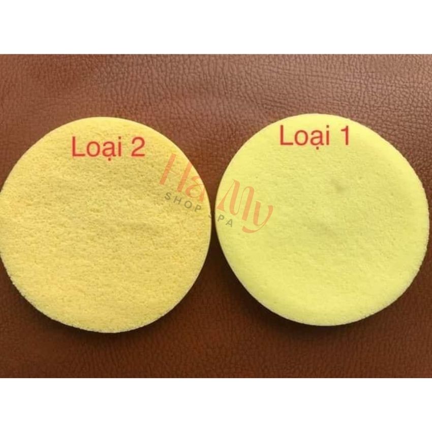 [20 gói = 240 miếng] Bông bọt biển bông mút nở rửa mặt Chivey loại 1