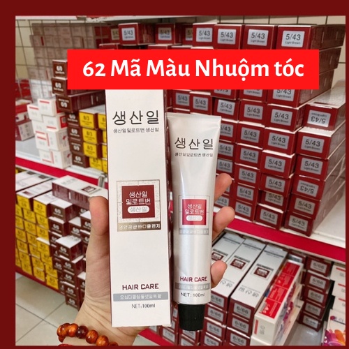 Màu Nhuộm Hàn Quốc đỏ đủ các màu