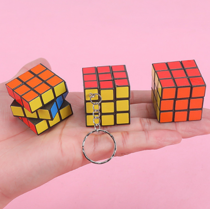 [HCM][ĐỒ CHƠI TRẺ EM] Móc Khóa Rubik 3cm x 3cm Thú Vị