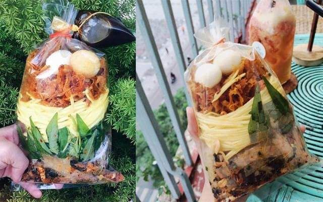 1 bịch bánh tráng trộn thập cẩm satế ĐỂ RIÊNG BƠ