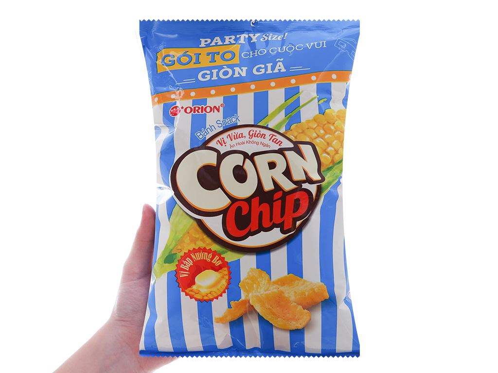 Snack vị bắp nướng bơ Corn Chip gói 70g