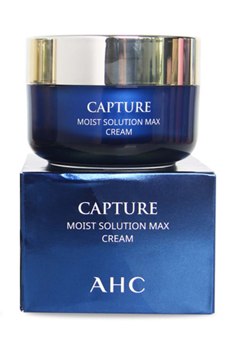 Kem dưỡng AHC Capture Moist Solution max cream (xanh)