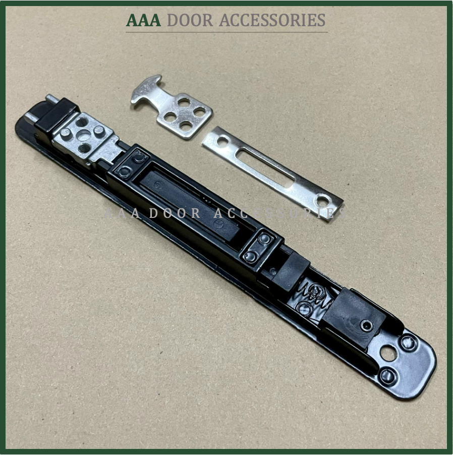 Chốt âm tự sập ĐEN cửa lùa nhôm XingFa hệ 55 KinLong