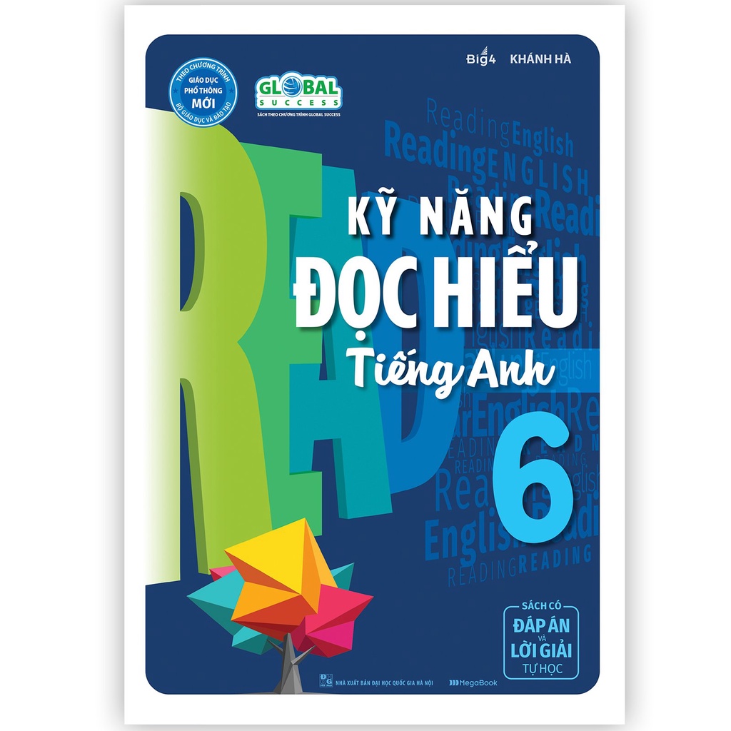 Sách kỹ năng đọc hiểu tiếng anh lớp 6 - megabook