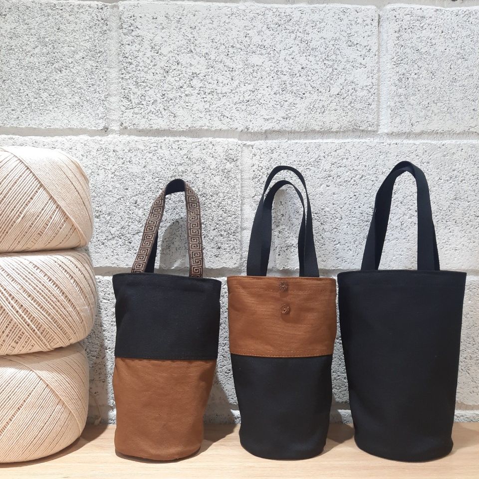 Túi vải Canvas đựng Ly Bình Nước