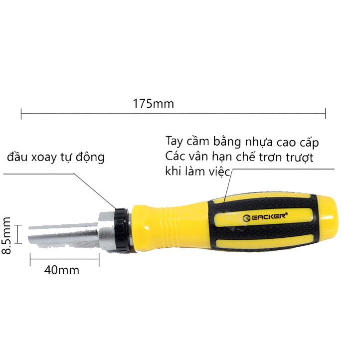Bộ Tô Vít EACKER 65 Chi Tiết Chất Lượng Cao