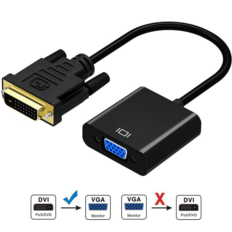 Cáp Chuyển Dvi (24 +1 ) To Vga - Dvi Sang Vga