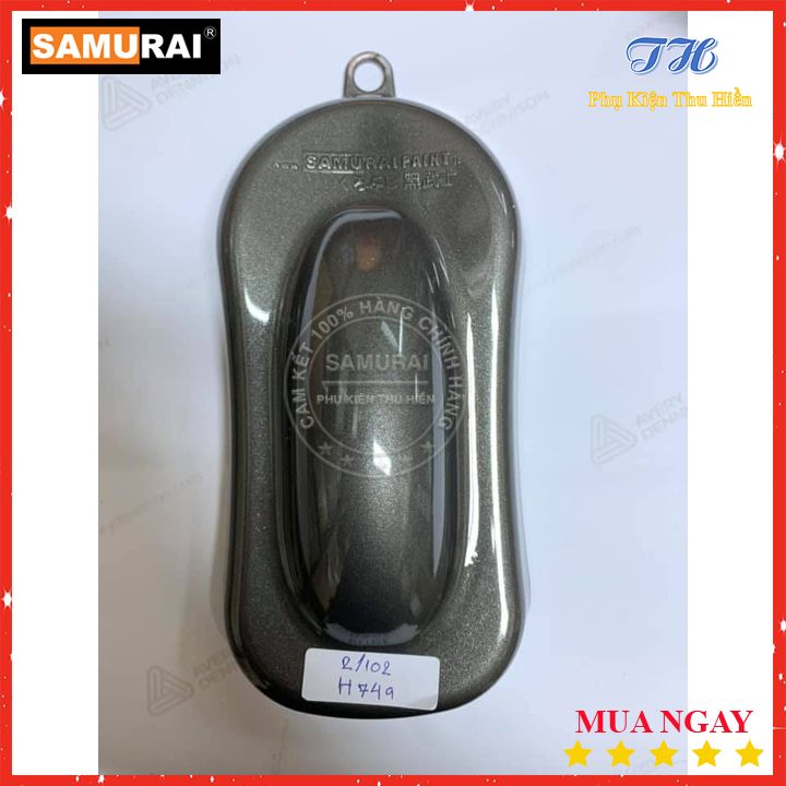 [HCM]Sơn Xịt Samurai Màu Xám Mờ - Mã H749