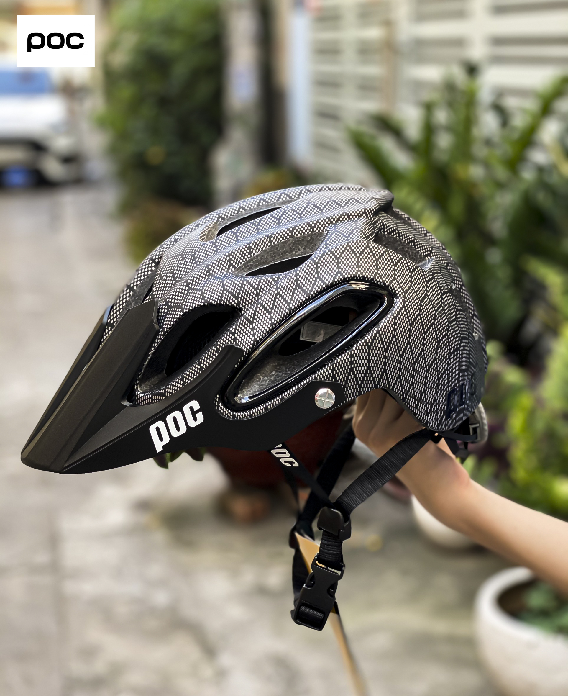 Nón thể thao poc 07 thiết kế lưới trai