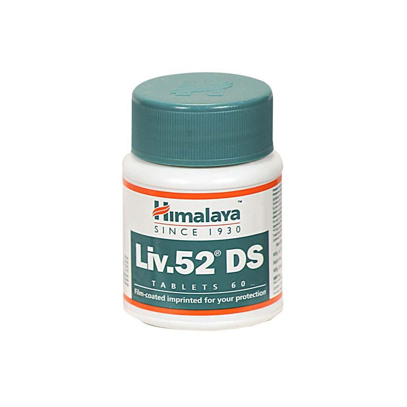 [HCM]LIV 52 DS Himalaya (Ấn Độ) giải độc gan 60 viên/lọ