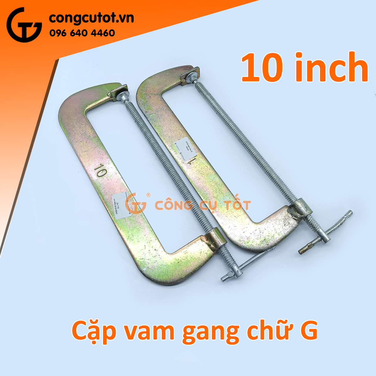 Bộ 2 chiếc Cảo (Vam) chữ C 2 - 12 inch