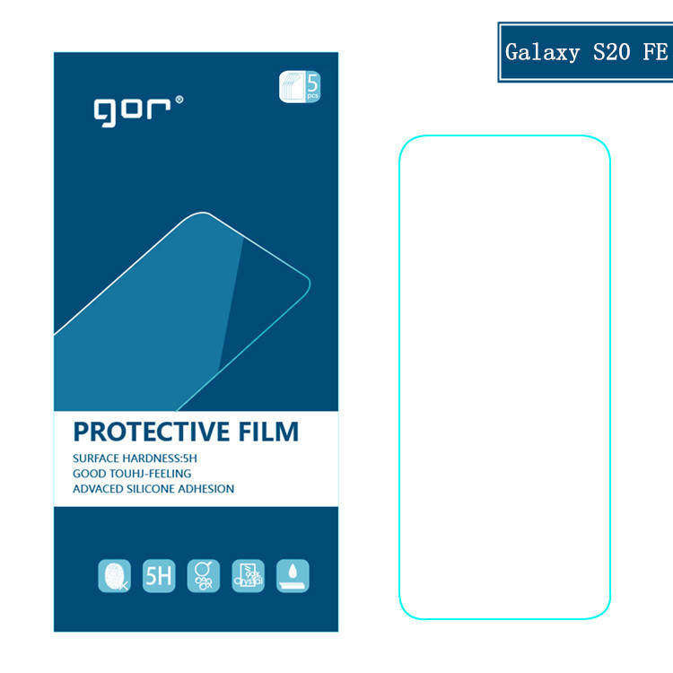 Miếng dán màn hình gor samsung s21 fe 5g/ s20 fe cảm ứng nhạy, chống trầy xước, hạn chế vân tay - hãng gor