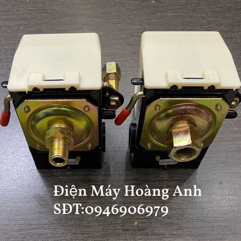 Rơ le máy nén khí Đài Loan ren trong,ren ngoài