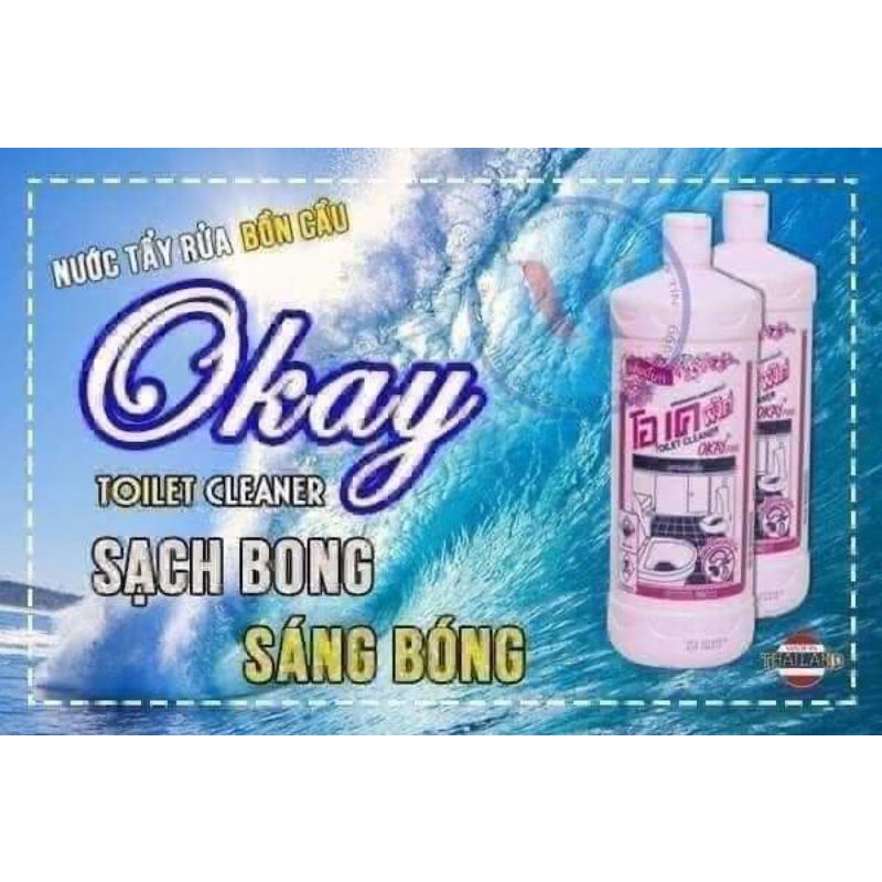 NƯỚC TẨY RỬA BỒN CẦU DKAY 960ML