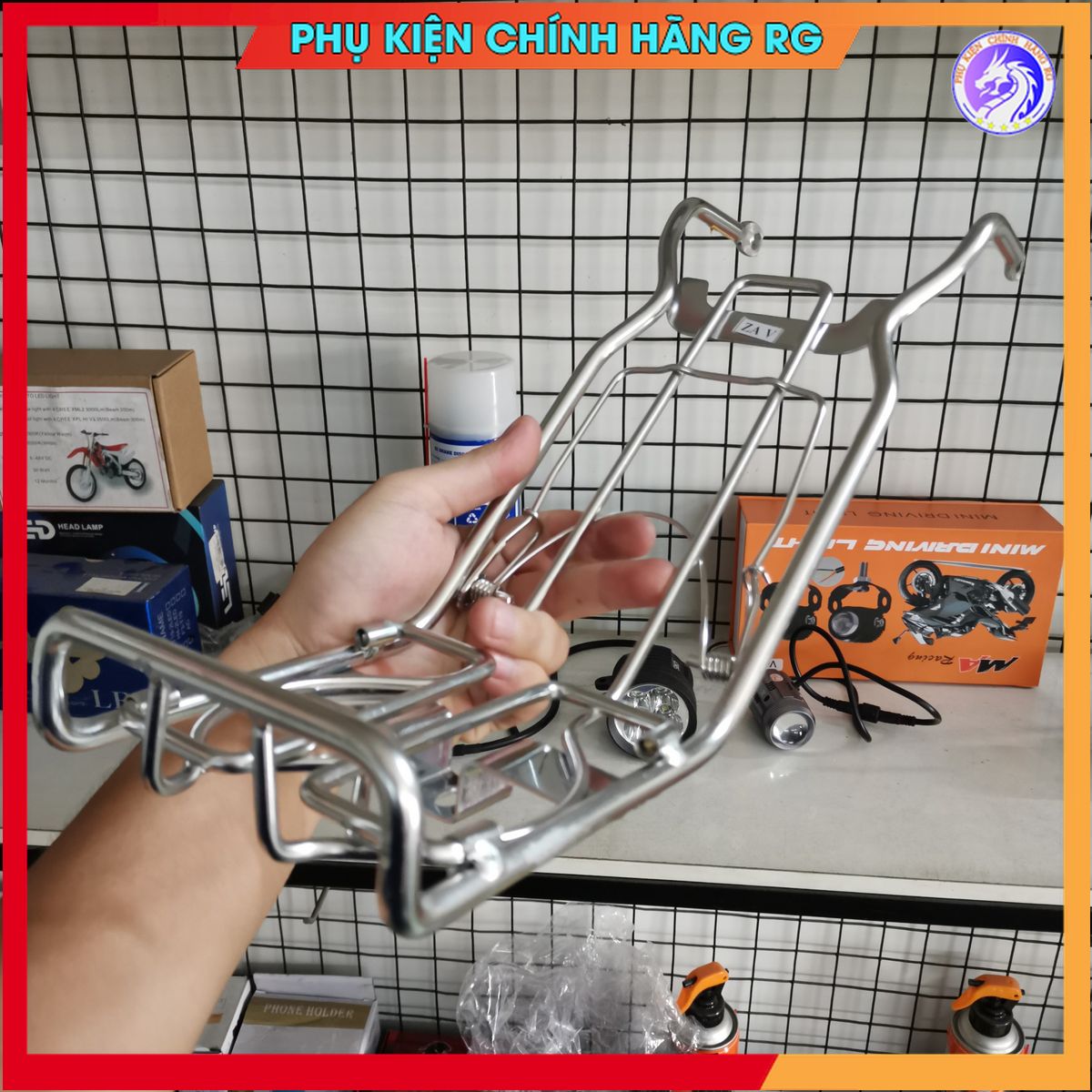 Baga giữa Jupier xăng cơ jupiter v đủ màu inox dày 10 li