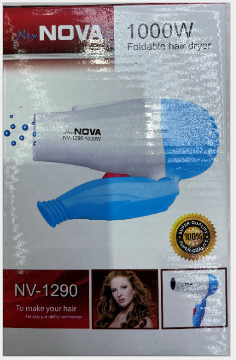 Máy Sấy Tóc Nova NV-1290 Công Suất 1000W