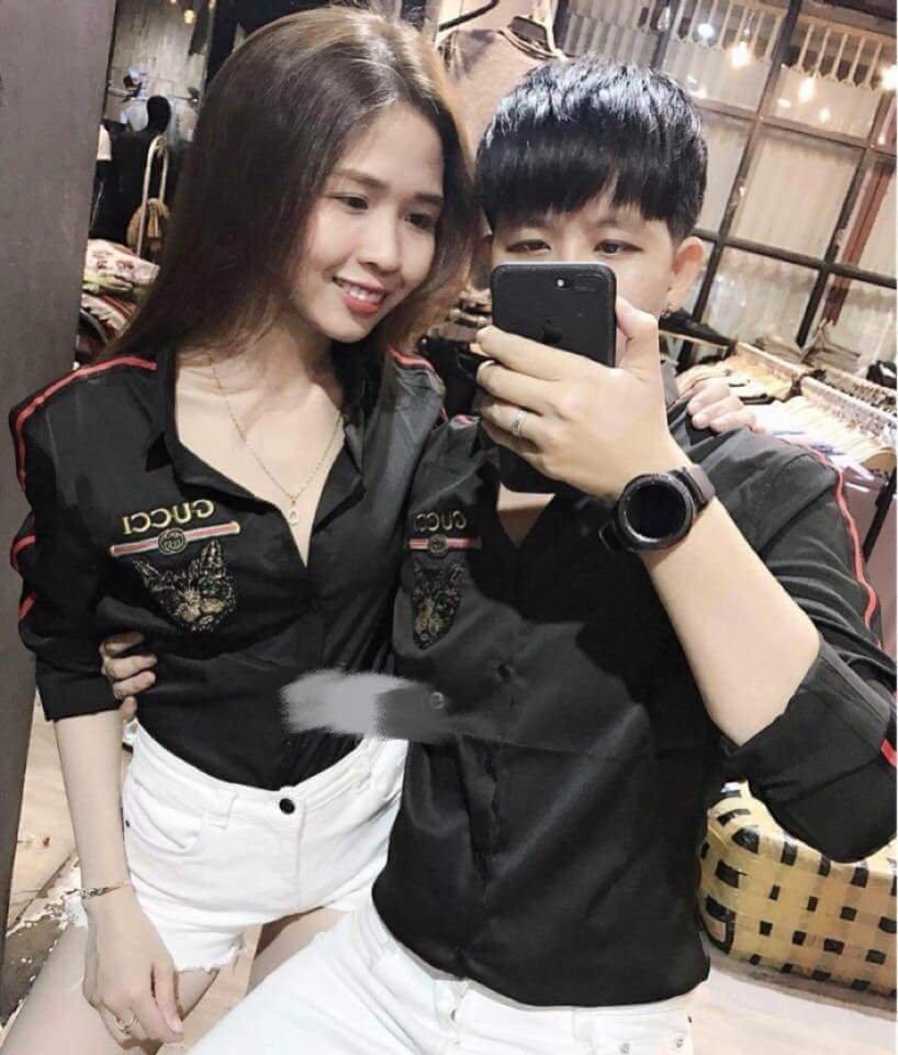 [HCM]ÁO SƠMI NAM NỮ CẶP ĐÔI MINH CHỨNG TÌNH YÊU ĐÔI LỨA sakura