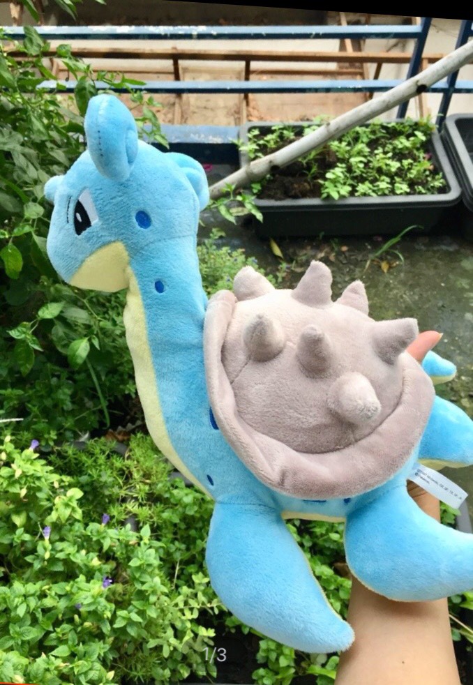[HCM]Gấu bông pokemon rồng Lapras dễ thương cho bé