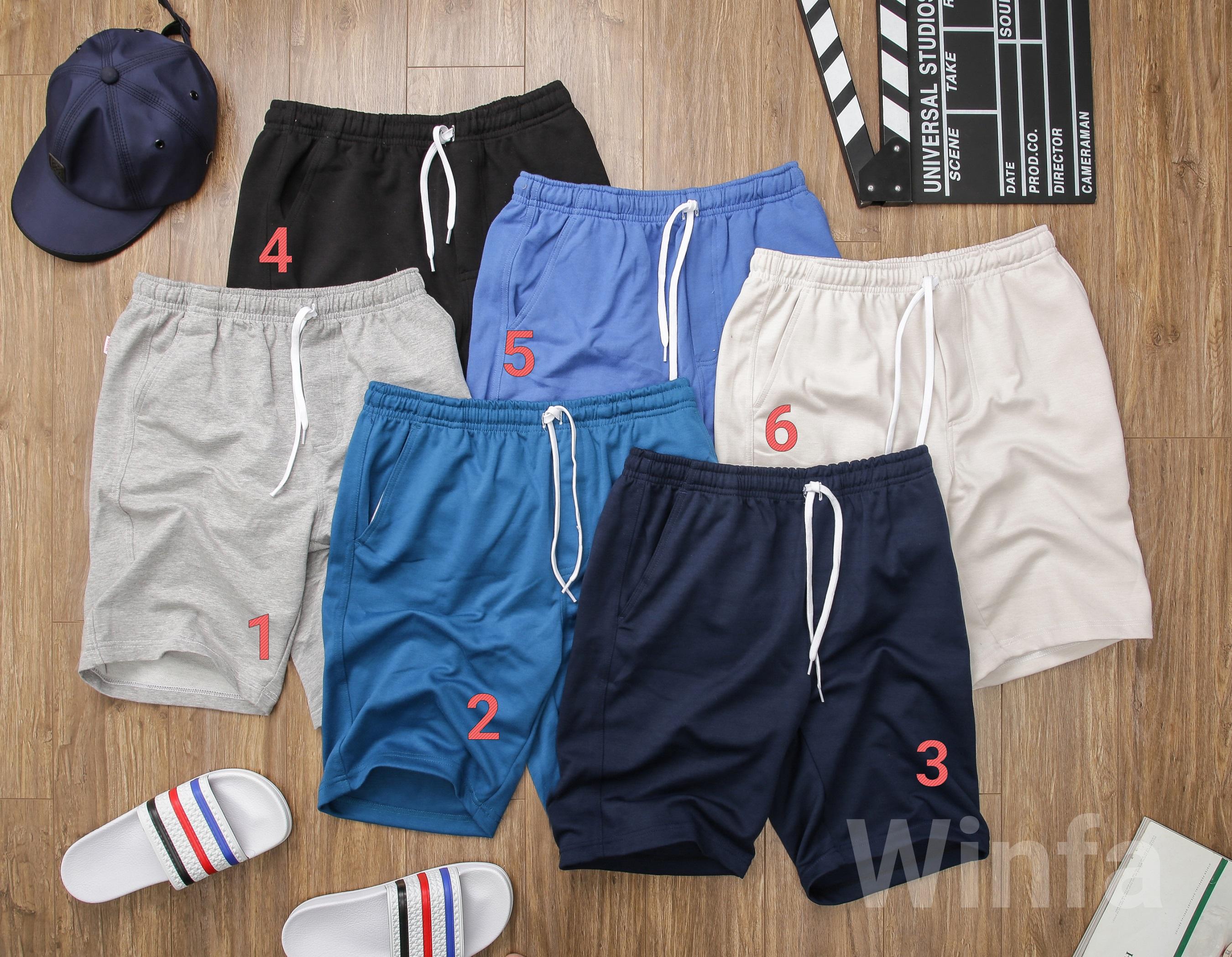 [HCM]QUẦN SHORT WINFA TỪ 50-95KG MÀU KEM