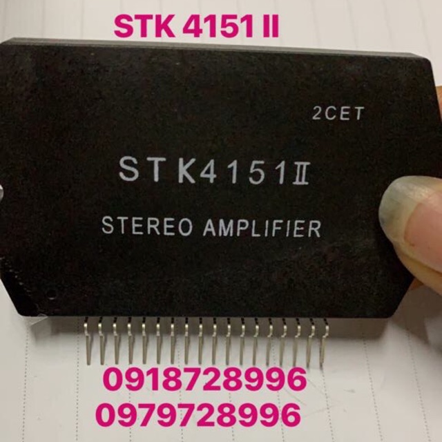 IC CÔNG SUẤT ÂM THANH STK 4151 ll