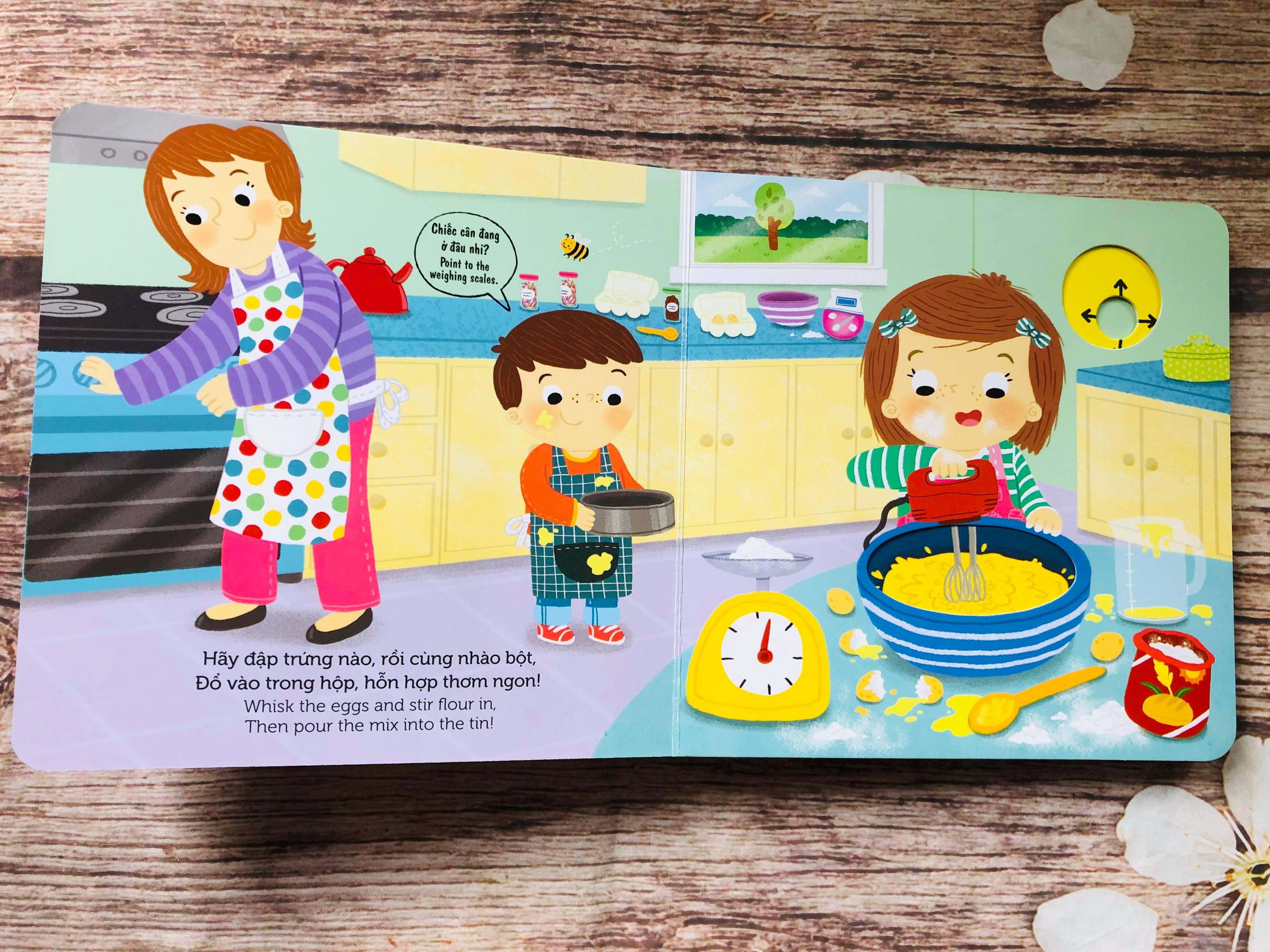 SÁCH - Sách Chuyển Động - Busy - Baking - Làm Bánh