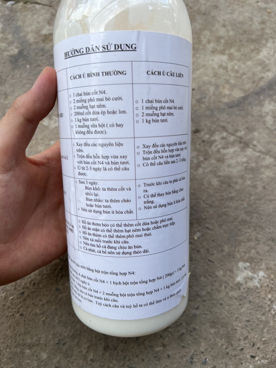 BÚN CỐT N4- CHUYÊN CÁ TRA