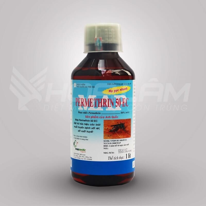 [HCM]Thuốc diệt muỗi Map Permethrin 50EC (chai 1 Lít)