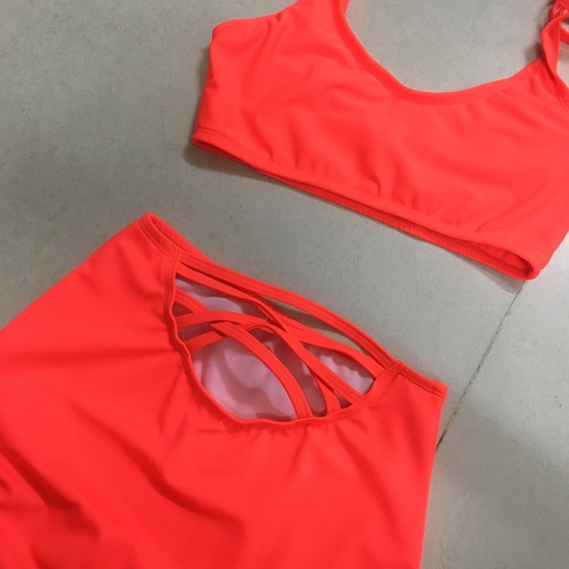 Set bikini 2 mảnh Cam Vitamin C