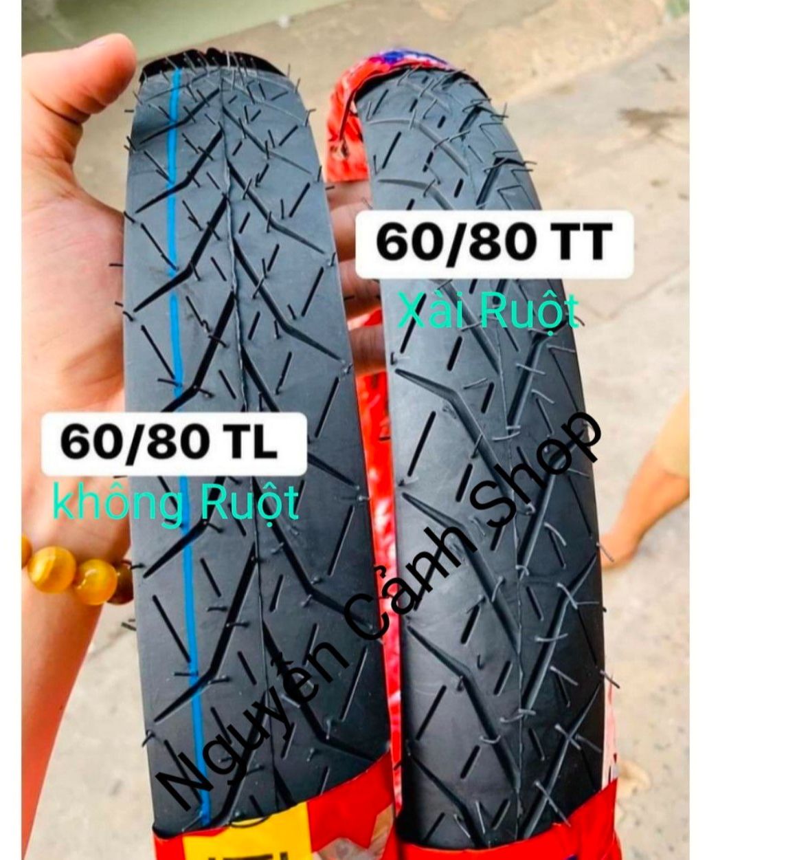 Vỏ Camel xe drag Racing 60-80-17 có ruột và không ruột, cam kết đúng sản phẩm