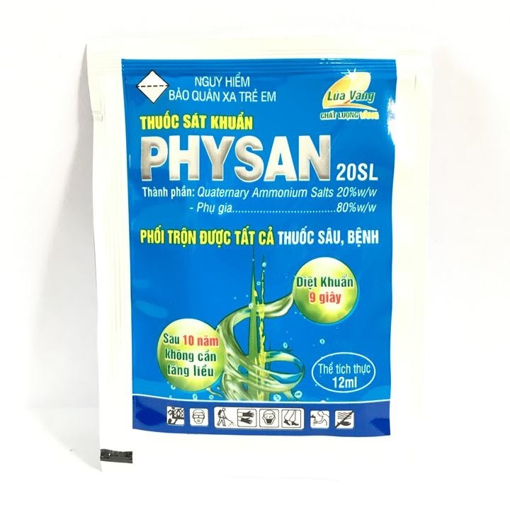 Physan 20sl - sát khuẩn cây 12ml/ gói