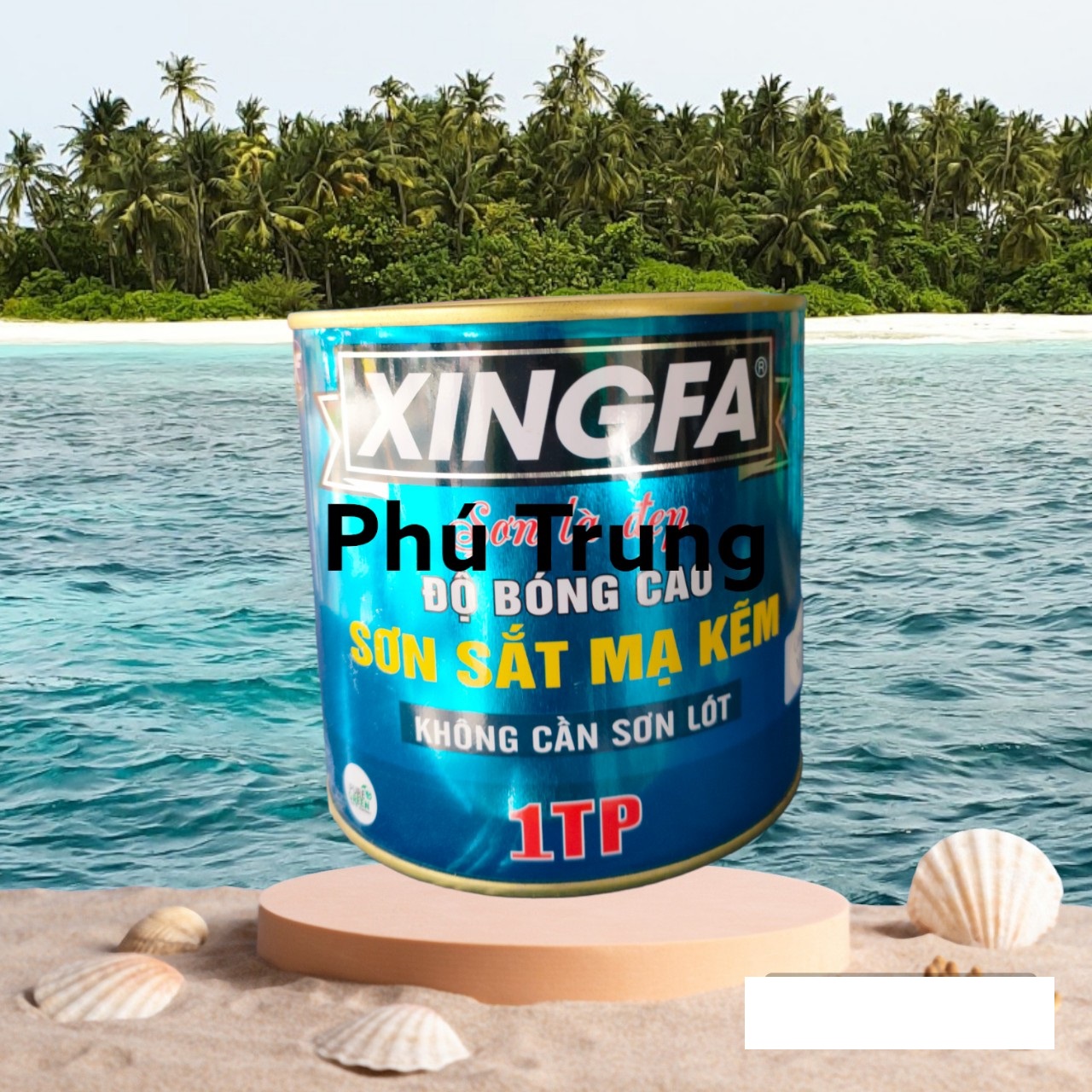SƠN SẮT MẠ KẼM 1THÀNH PHẦN XINGFA LON 900gr đủ màu