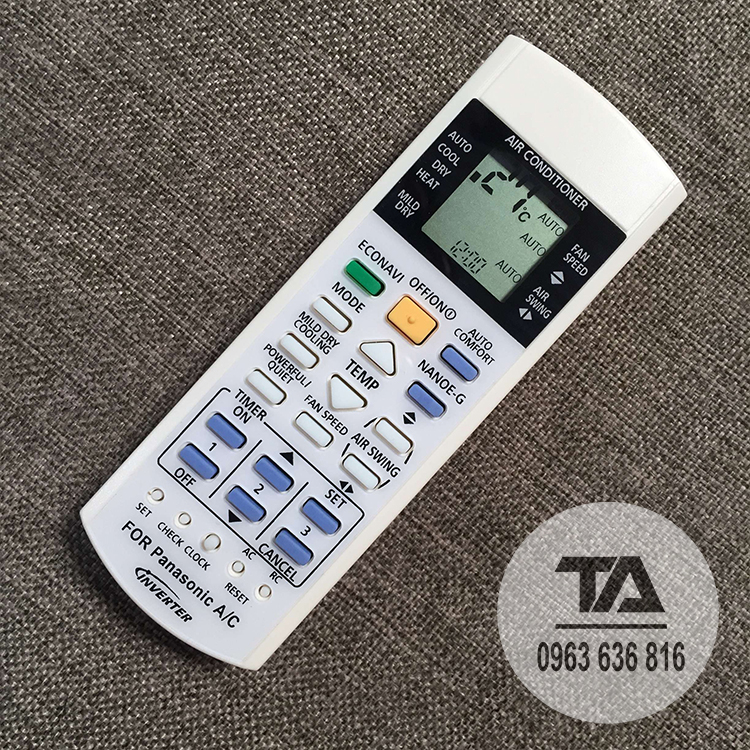 [FREESHIP] REMOTE MÁY LẠNH PANASONIC A75C3208 (ECONAVI) ✔ ĐIỀU KHIỂN ĐIỀU HÒA PANASONIC