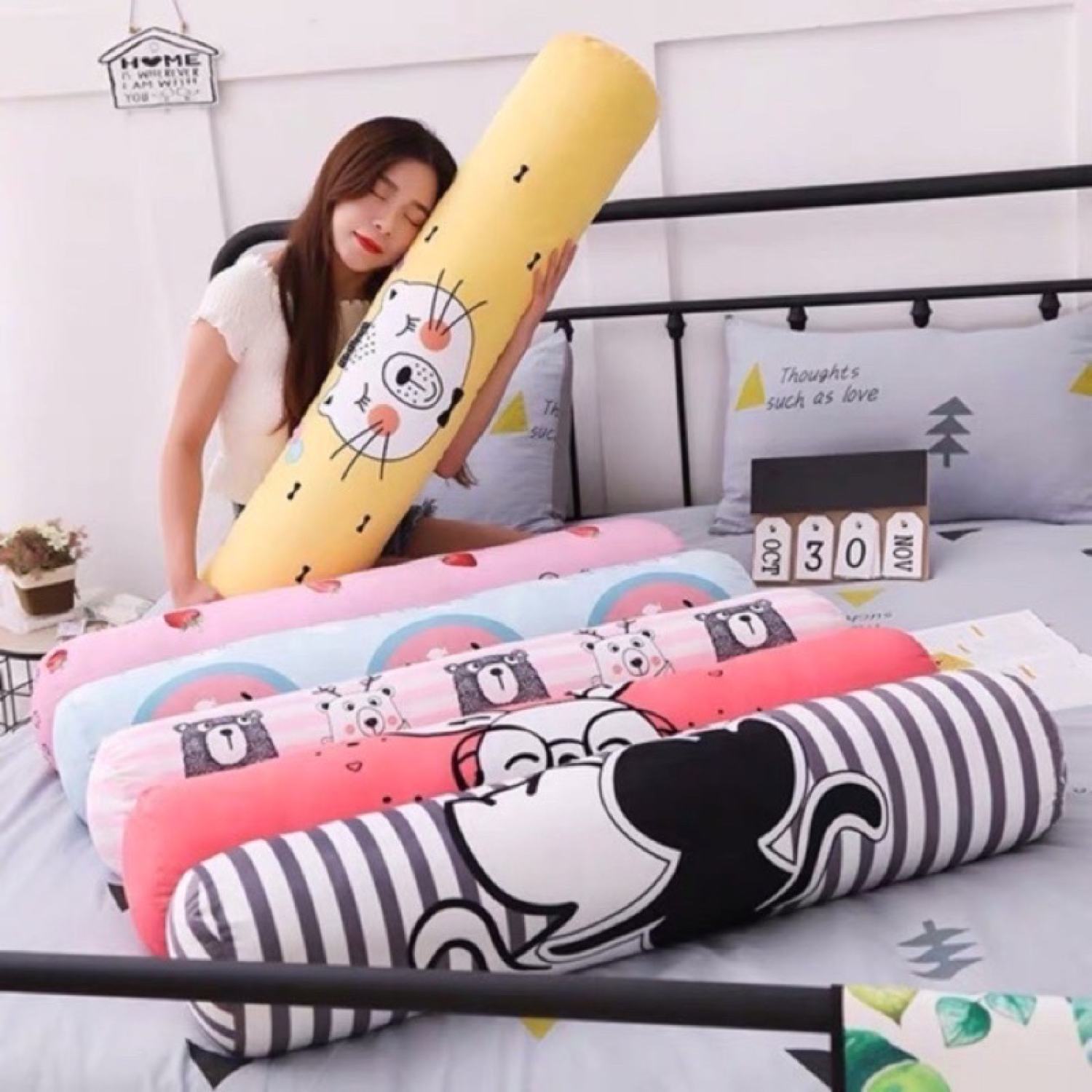 Vỏ gối ôm dễ thương