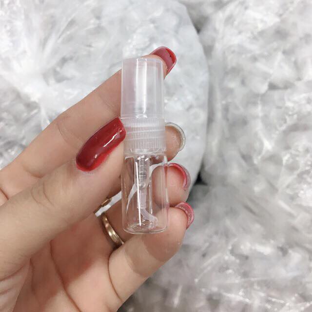 Chai chiết nước hoa 2ml thủy tinh vòi xịt phun sương