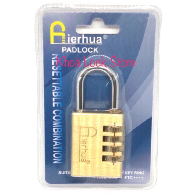 Ổ khoá số fierhua 4 phân ah384