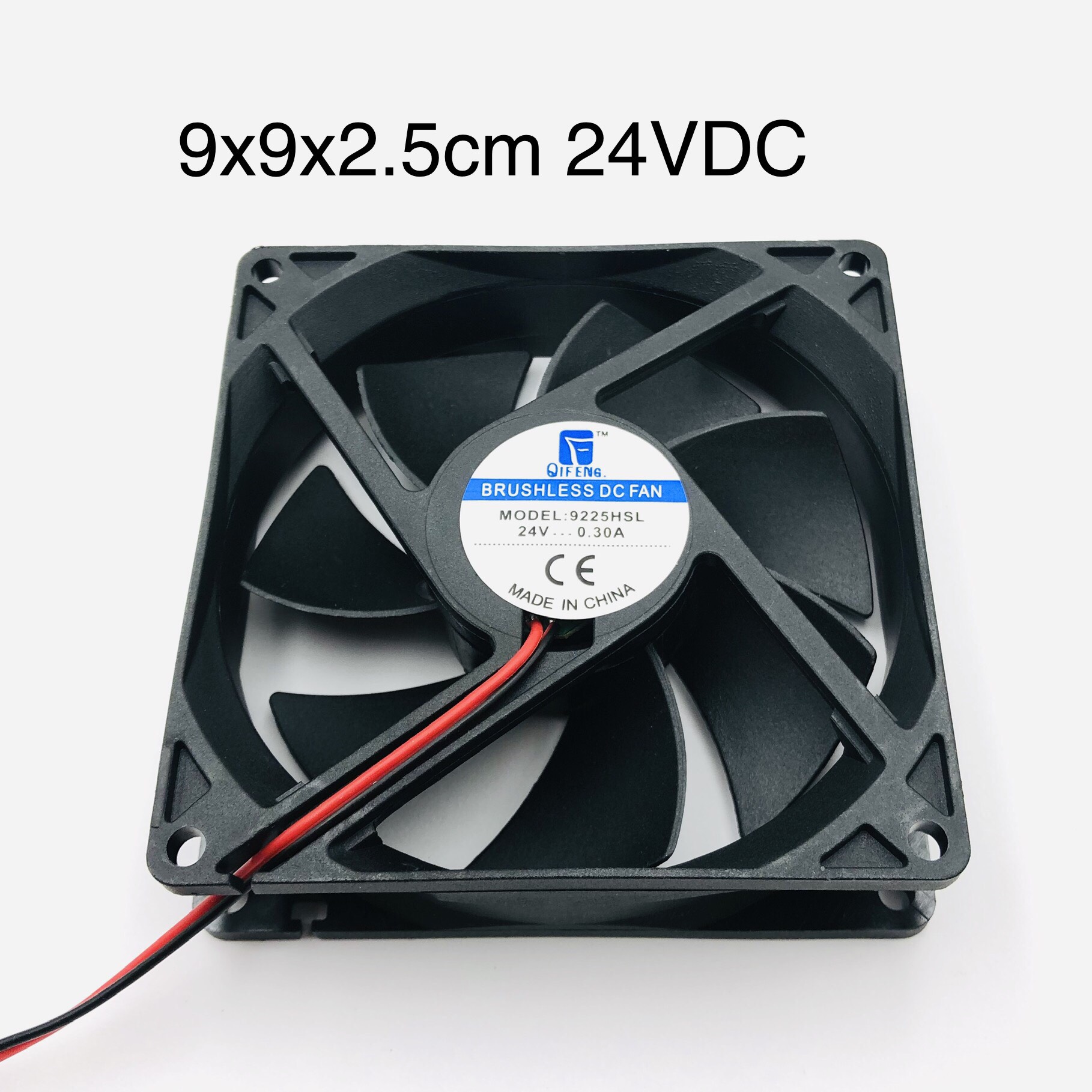 Quạt tản nhiệt 9x9x2.5cm 24vdc