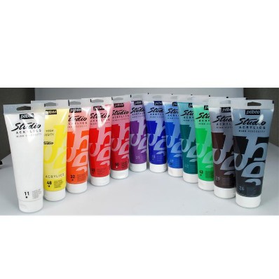 Màu Acrylic Pebeo Studio Tuýp 100ml (No.11 -> No.33)