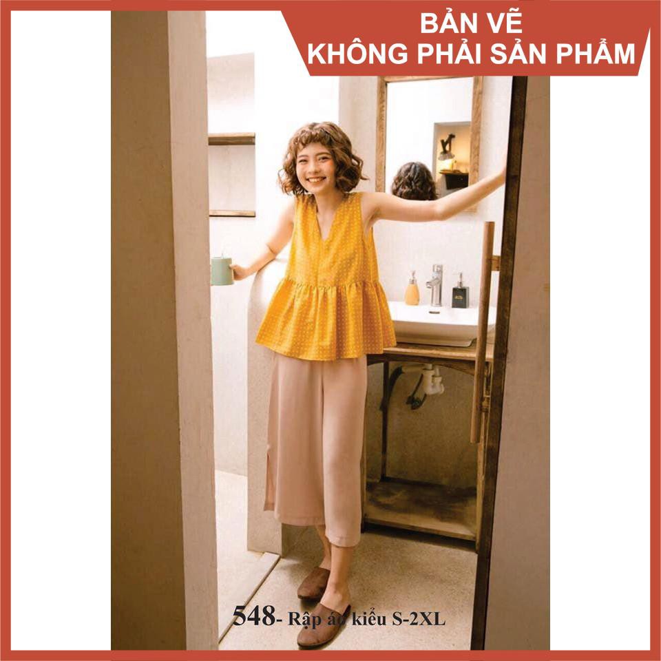 Rập giấy mã 548 (Bản vẽ) (BẢN VẼ)